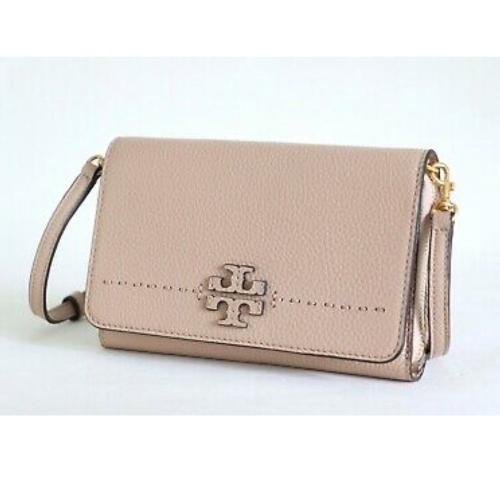 Tory Burch McGraw leather crossbody handbag